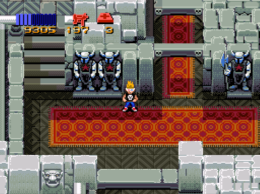 zombies castle level on snes